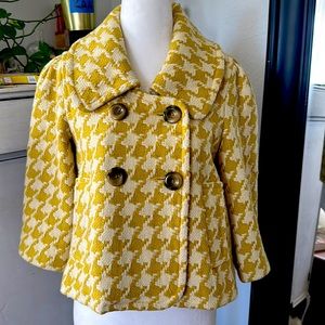 Priorities Tweed Houndstooth Wool Jacket